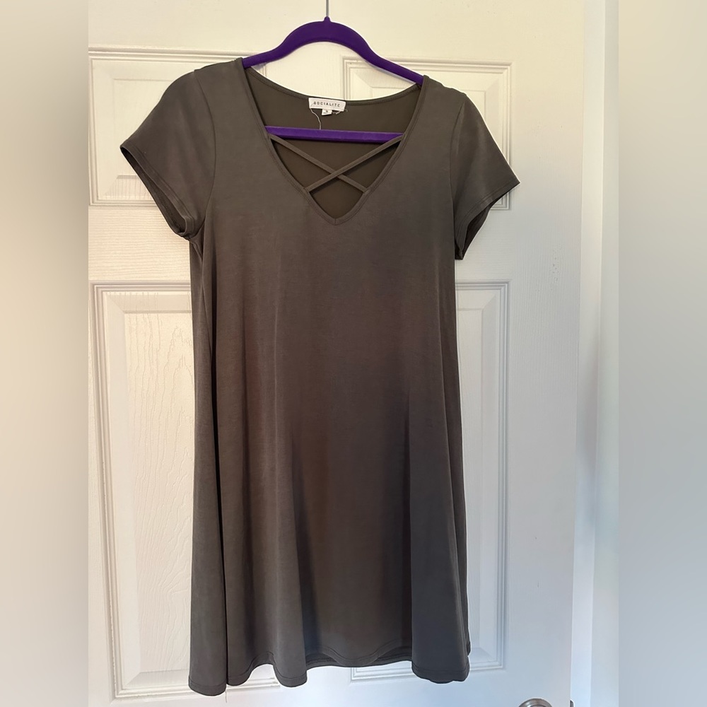 Socialite mini T-shirt dress